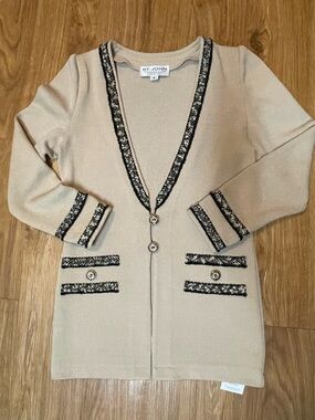 EUC St. John Collection Cardigan Sz 6